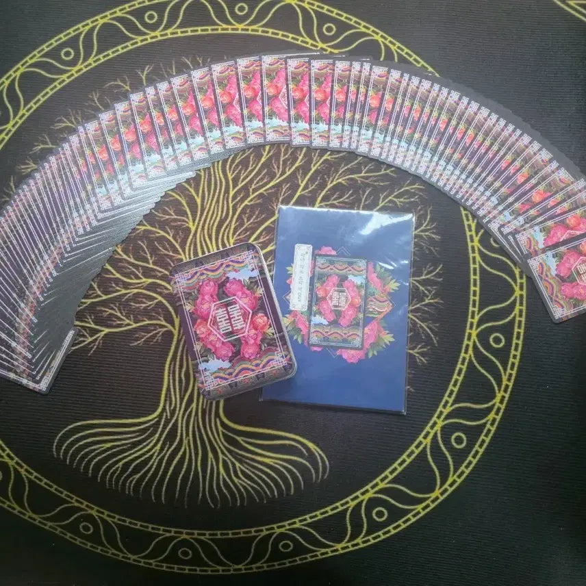 [BUNJANG] Bana Korean Tarot Mini Deck Tin Case / 바나 한국타로 미니덱 틴케이스