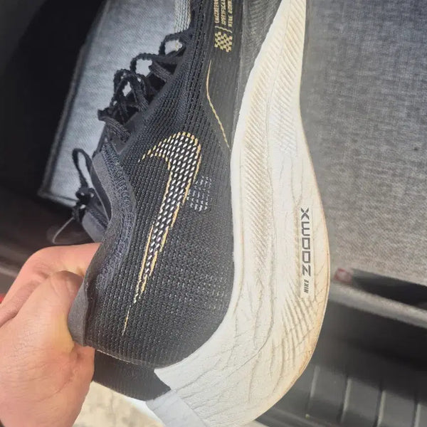 [BUNJANG] Nike ZoomX Running Shoes Next% Black/Gold / 나이키 줌X 러닝화 넥스트2% 검 골