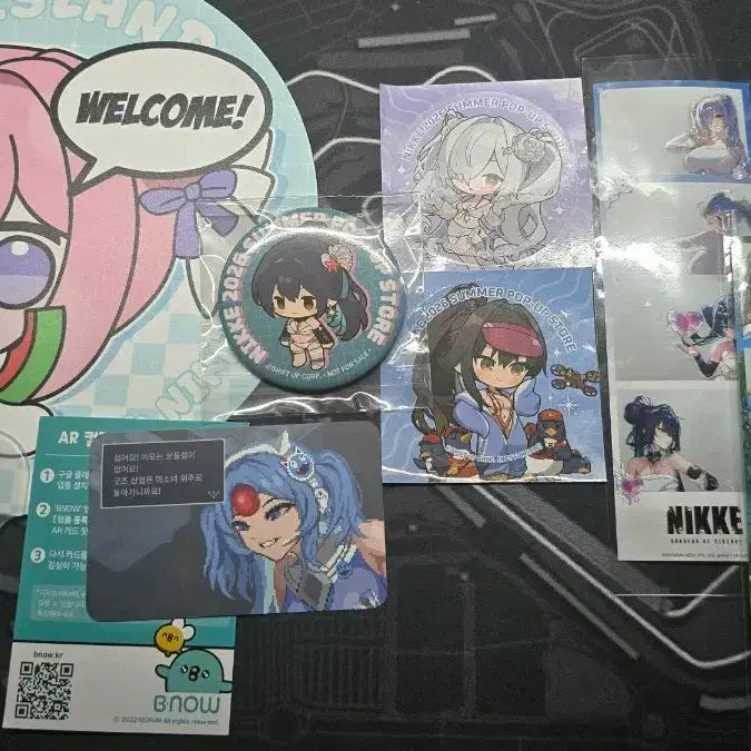 [BUNJANG] Nikke Summer Pop-Up Store Goods Set / 니케 여름 팝업 스토어 굿즈 세트