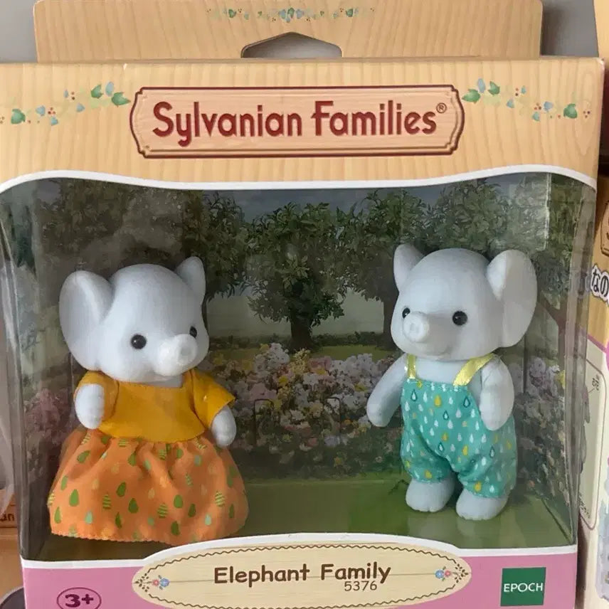 [BUNJANG] Sylvanian Families Elephant Couple / 실바니안 패밀리 코끼리 부부
