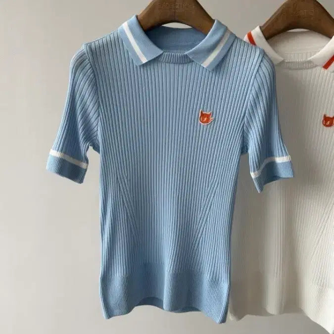 [BUNJANG] WAK Women's Collar Knit / 왁 여성 카라 니트