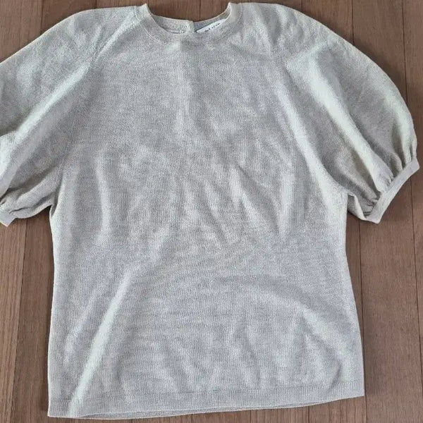 [BUNJANG] The Cashmere Volume Whole Garment Knit Small Beige / 더캐시미어 볼륨 홀가먼트니트  스몰 24년