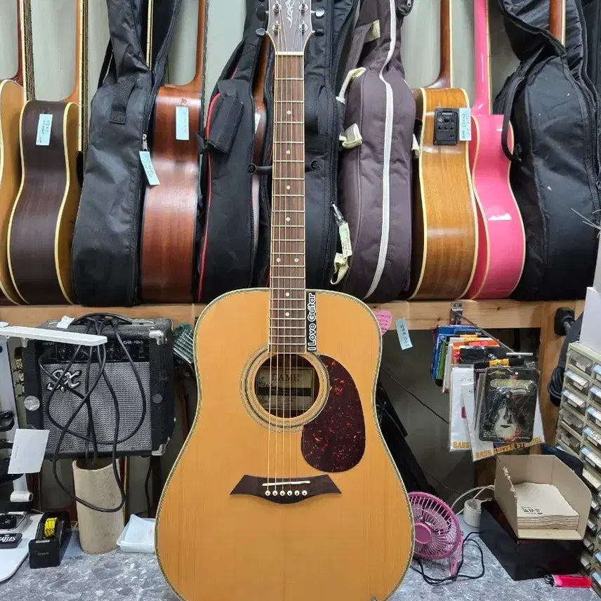 [BUNJANG] Dame Lilses 200 Solid Top Acoustic Guitar / 데임 탑솔리드 통기타 릴리즈 200 / Dame Lilses 200