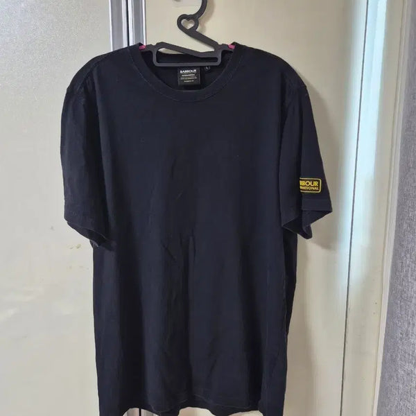 [BUNJANG] Barbour International Black T-Shirt L / 바버 인터내셔널 블랙 반팔티 L 95~100