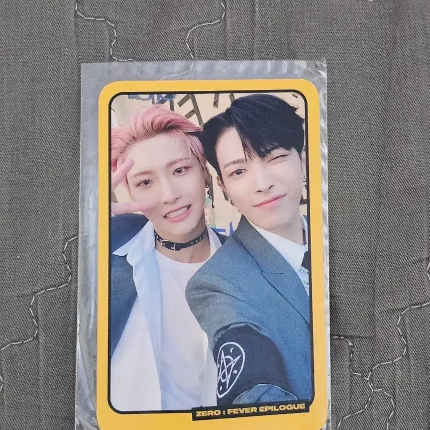 [BUNJANG] ATEEZ Seonghwa Hongjoong MADC Streaming Event Photocard / 에이티즈(ateez) 멋 스트리밍 이벤트 성화 홍중 맏즈 포카