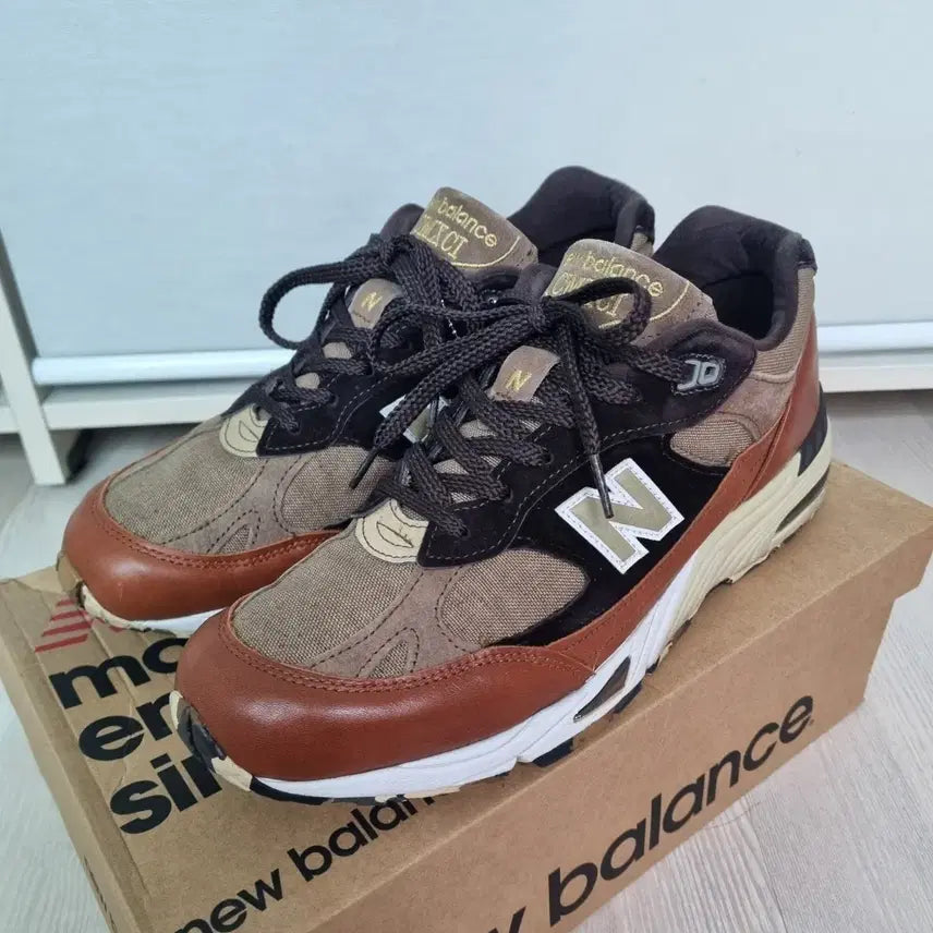 [BUNJANG] New Balance 991 Brown Unique Color Sneakers / 뉴발란스 991 브라운 유니크컬러 [275]