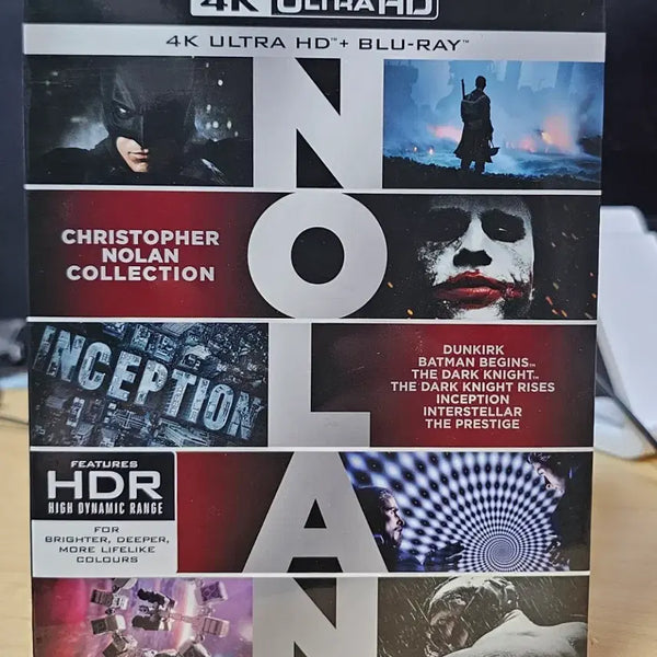 [BUNJANG] Christopher Nolan 4K Collection Blu-ray / 크리스토퍼 놀란 4K 컬렉션 블루레이
