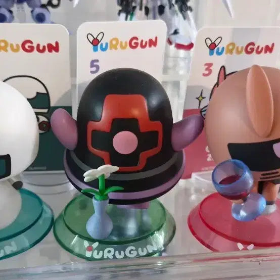 [BUNJANG] Yurugan Vol. 1 Set of 3 (Jim, Dom, Char's Zaku) / 유루건 1탄  3종 세트 짐 돔 샤아자쿠
