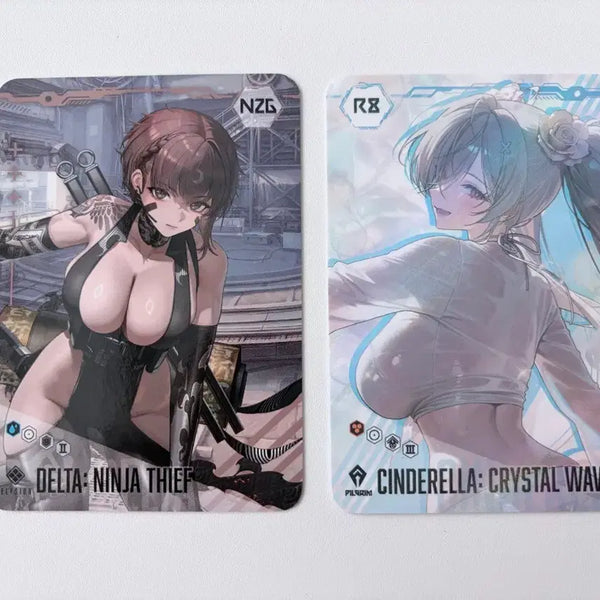 [BUNJANG] NİKE The Hyundai Popup AR Card Bundle Set / 니케 더현대팝업 ar카드 2종 일괄