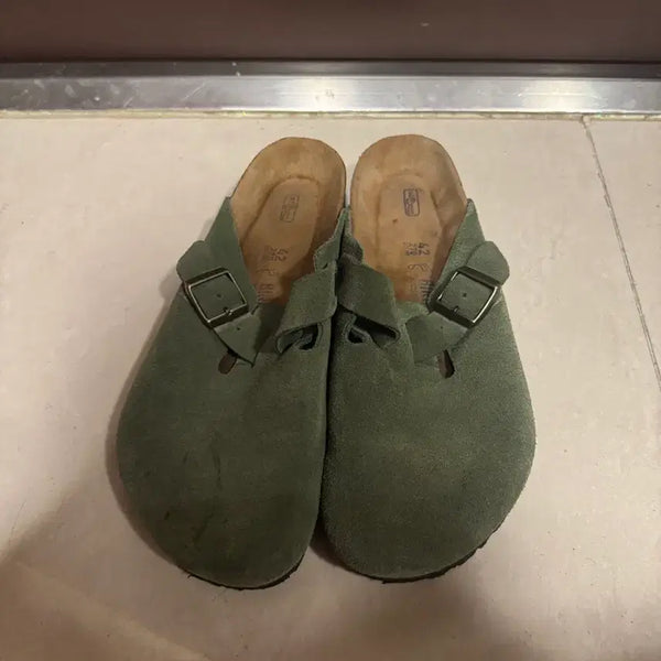 [BUNJANG] Birkenstock Green Sandals Size 42 / 버켄스탁 그린 42
