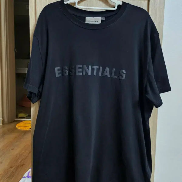 [BUNJANG] Fear of God Essentials Oversized Short Sleeve T-Shirt Black XL / XL에센셜 반팔 티셔츠 블랙