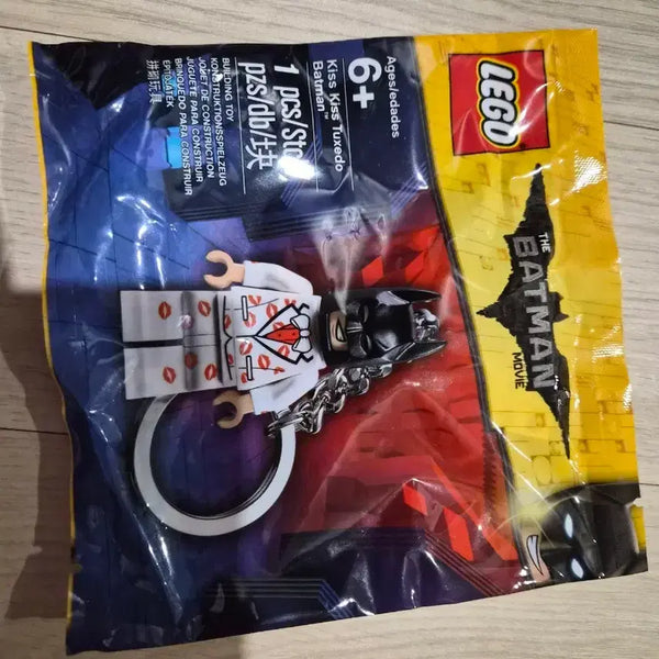 [BUNJANG] LEGO Batman Kiss Tuxedo Keychain (Sealed) / (미개봉)레고 배트맨 키스  턱시도 키링