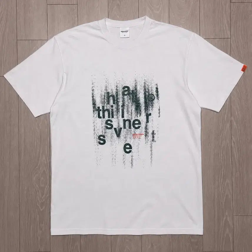 [BUNJANG] thisisneverthat Brushed Paint Short Sleeve T-Shirt White L / 디스이즈네버댓 브러쉬드 페인트 반팔 티셔츠 화이트 L