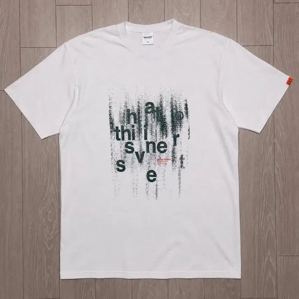 [BUNJANG] thisisneverthat Brushed Paint Short Sleeve T-Shirt White L / 디스이즈네버댓 브러쉬드 페인트 반팔 티셔츠 화이트 L