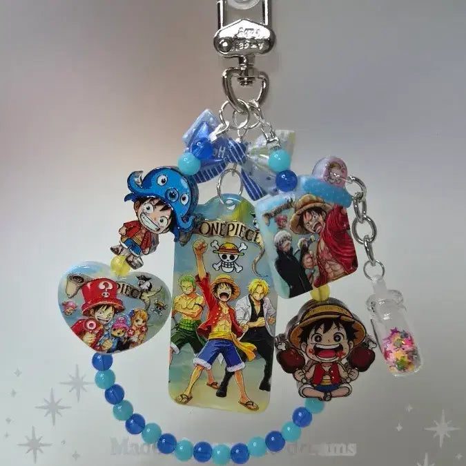 [BUNJANG] Handmade One Piece Character Keychain / 핸드메이드 원피스 캐릭터 키링