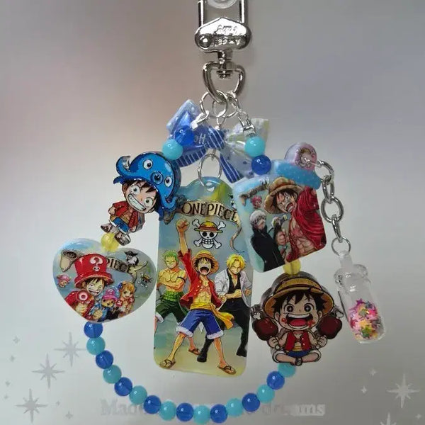 [BUNJANG] Handmade One Piece Character Keychain / 핸드메이드 원피스 캐릭터 키링