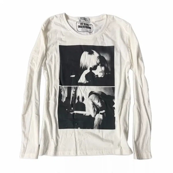 [BUNJANG] Hysteric Glamour Velvet Underground Long Sleeve S / 히스테릭 글래머 벨벳 언더그라운드 롱슬리브 S