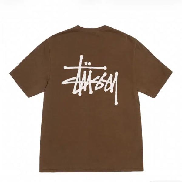 [BUNJANG] Stussy Basic Pigment Dyed T-Shirt Brown / [L] 스투시 베이직 스투시 피그먼트 다이드 티셔츠 브라운