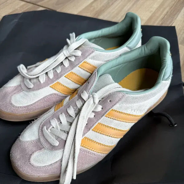 [BUNJANG] Adidas Gazelle White/Green Size 275 / 아디다스 가젤 275