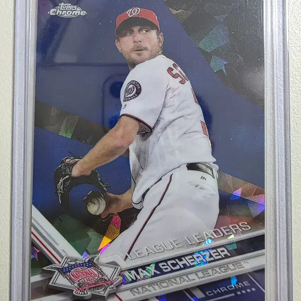 [BUNJANG] 2017 MLB Max Scherzer Topps Chrome Sapphire Edition Card / 2017 mlb 맥스 슈어저 탑스 크롬 사파이어 에디션 카드 판매 워싱턴네셔널스