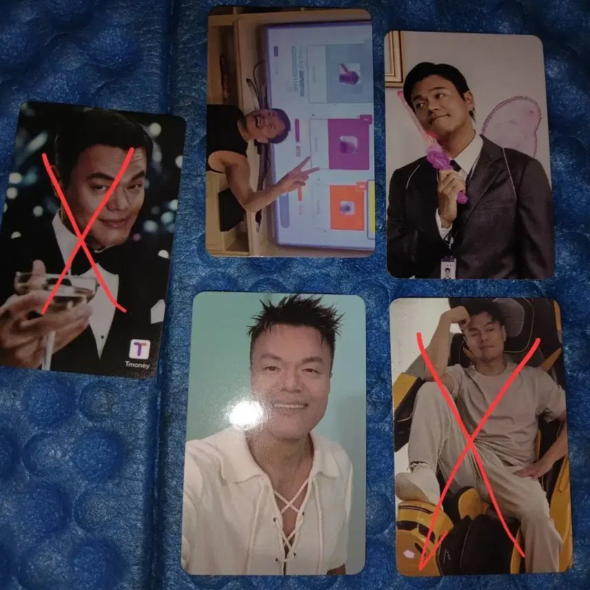 [BUNJANG] JYP JinYoung Park Gongbang Photocard Set / JYP 박진영 공방포카 양도