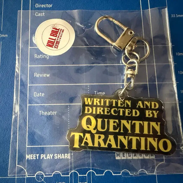[BUNJANG] Kill Bill: Vol. 1 & 2 Finale Screening Exclusive Quentin Tarantino Keyring / 킬 빌: 더 홀 블러디 어페어  '피날레 상영회' 특전 쿠엔틴 타란티노 킬빌 키링