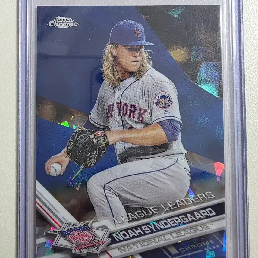 [BUNJANG] 2017 MLB Noah Syndergaard Topps Chrome Sapphire Edition Card / 2017 mlb 노아 신더가드 탑스 크롬 사파이어 에디션 카드 판매 뉴욕메츠