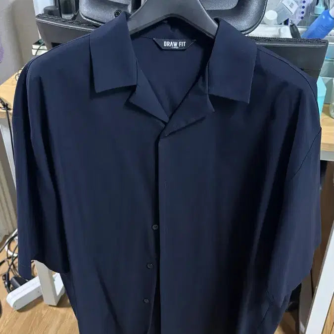 [BUNJANG] Draw Fit Half Sleeve Shirt / [L] 드로우핏 반팔 셔츠