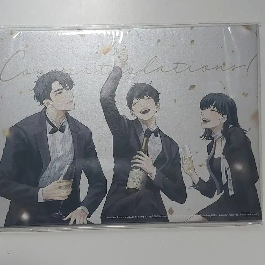 [BUNJANG] Omniscient Reader's Viewpoint Volume 11-12 Taiwan Edition Early Bird Limited Special Bonus Illustration Card (by Geomnem) / 전지적 독자 시점 11-12 대만판 얼리버드 한정 특전 검넴님 일러 유한킴