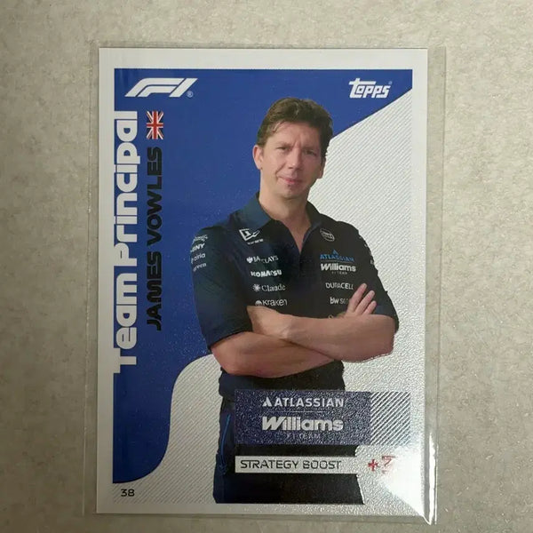 [BUNJANG] James Vowles 2026 F1 Turbo-Attack Topps Card / 제임스 바울스  2026 F1 터보어택 탑스 카드