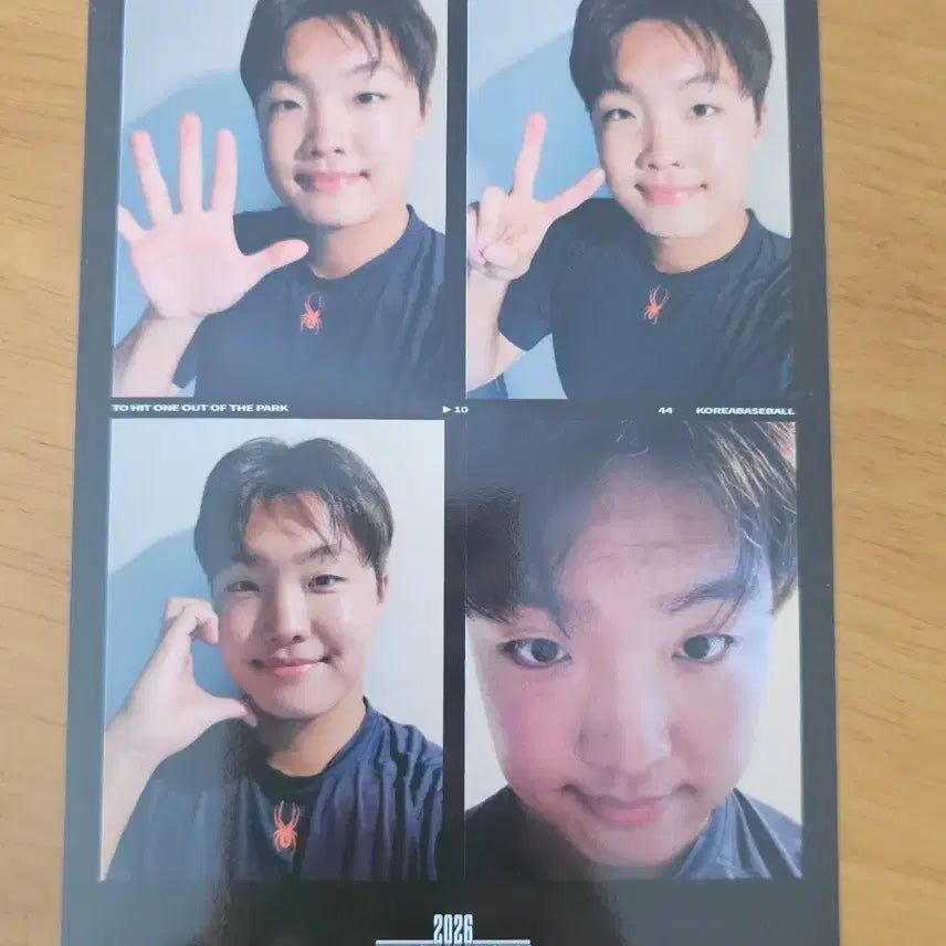 [BUNJANG] Hanwha Eagles Jung Woo-joo Four-Cut Photo / 한화 이글스 정우주 네컷포토