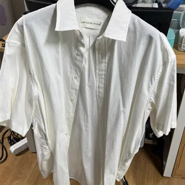 [BUNJANG] Lafudge Store Short Sleeve Shirt / [M] 라퍼지스토어 반팔셔츠