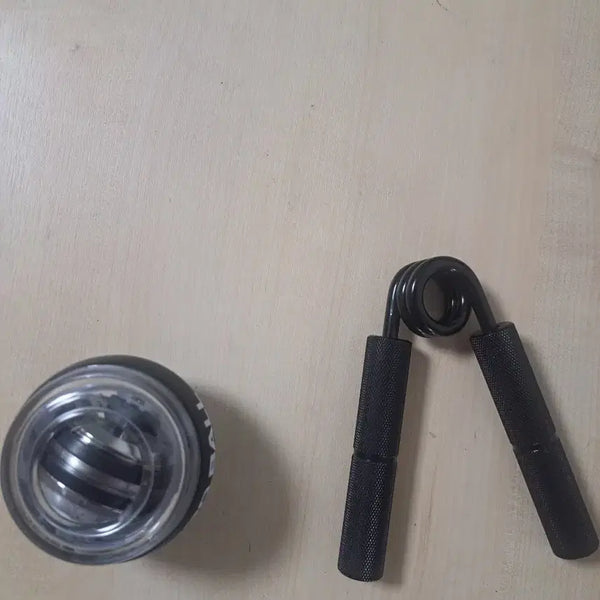 [BUNJANG] Gyro Ball and Hand Gripper Set / 자이로볼&악력기