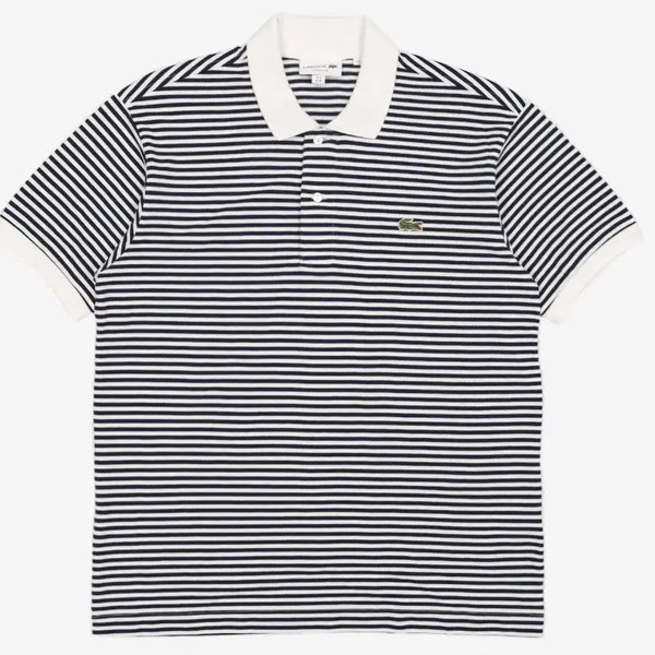 [BUNJANG] Lacoste Striped Collar T-Shirt / 라코스테 스트라이프 카라티 남성 팝니다.정가20만원
