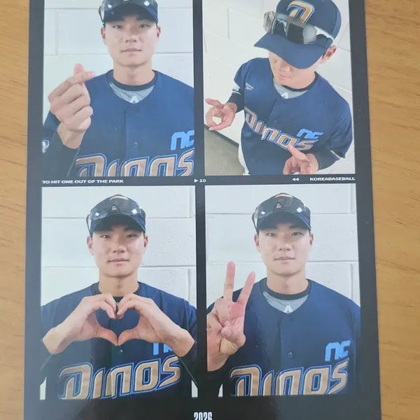 [BUNJANG] NC Dinos Kim Ju-won Four-Cut Photo / nc 다이노스 김주원 네컷포토