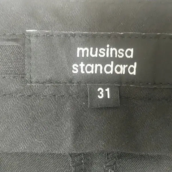 [BUNJANG] Musinsa Standard Cotton Slacks / 무신사스탠다드바지 31슬랙스면바지정장바지 나이키아디다스버버리폴로빈폴뉴발란스스투시