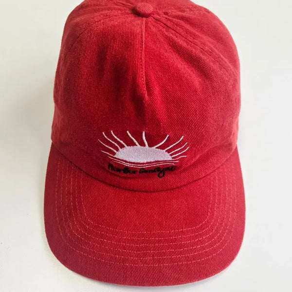 [BUNJANG] Partimento Harbor Sunlight Ball Cap (Red) / 파르티멘토 Harbor Sunlight 볼캡 (레드)