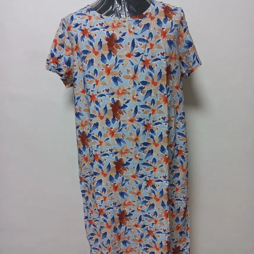 [BUNJANG] Dinobasi Women's In-yeon One-Piece Dress Size 66-77 / 디노바시/여성용/인견원피스/새상품/사이즈66-77