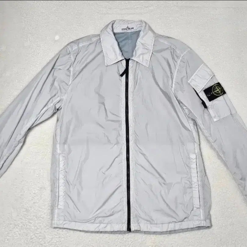 [BUNJANG] Stone Island Crinkle Labs Windbreaker Jacket / 스톤아일랜드 크링클랩스 바람막이 L 사이즈 팔아요.