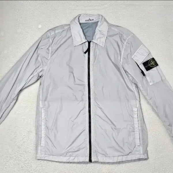 [BUNJANG] Stone Island Crinkle Labs Windbreaker Jacket / 스톤아일랜드 크링클랩스 바람막이 L 사이즈 팔아요.