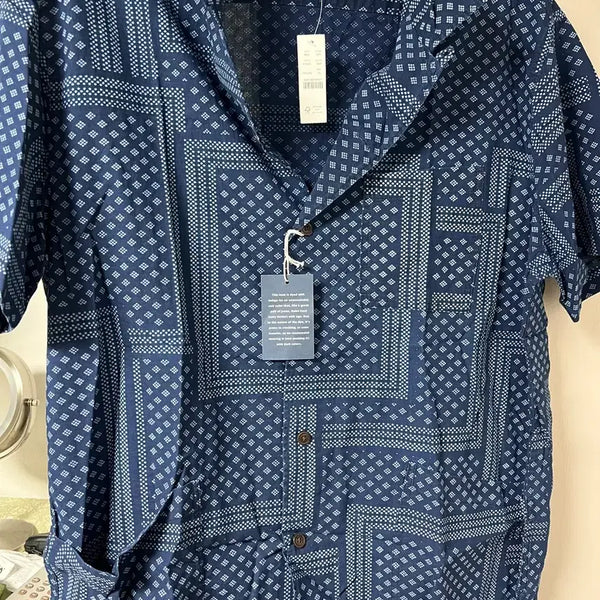 [BUNJANG] J.Crew Bandana Short Sleeve Shirt / 제이크루 반다나 반팔셔츠 판매합니다