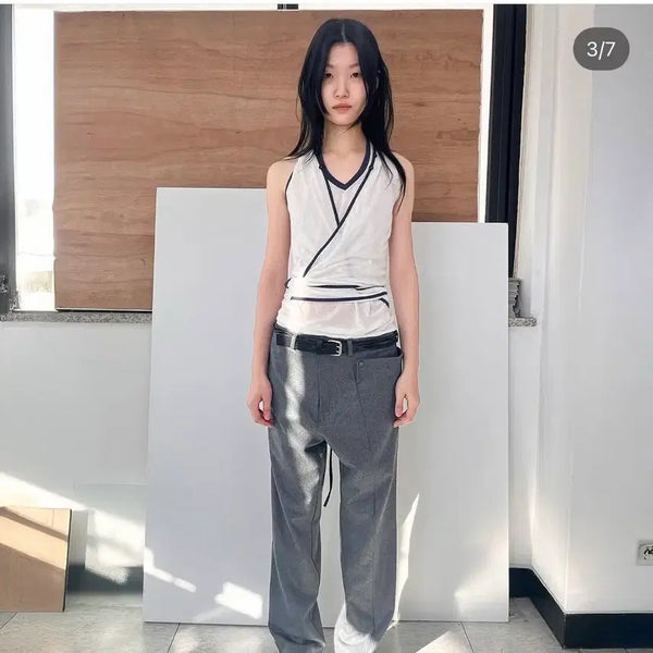 [BUNJANG] ULIKA.SANCTUS Halter Top Size S / ULIKA.SANCTUS 홀터 탑 S