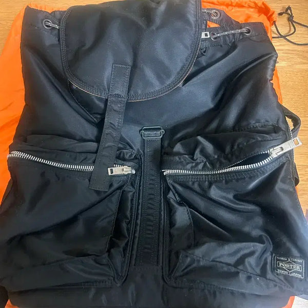 [BUNJANG] Porter Tanker Backpack Black / 포터 탱커 백팩 블랙