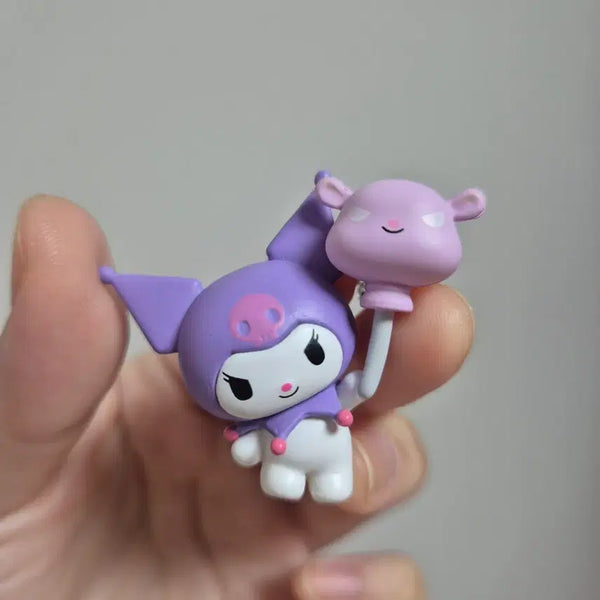 [BUNJANG] Sanrio Kuromi Figure Keyring / 산리오 쿠로미 피규어 키링