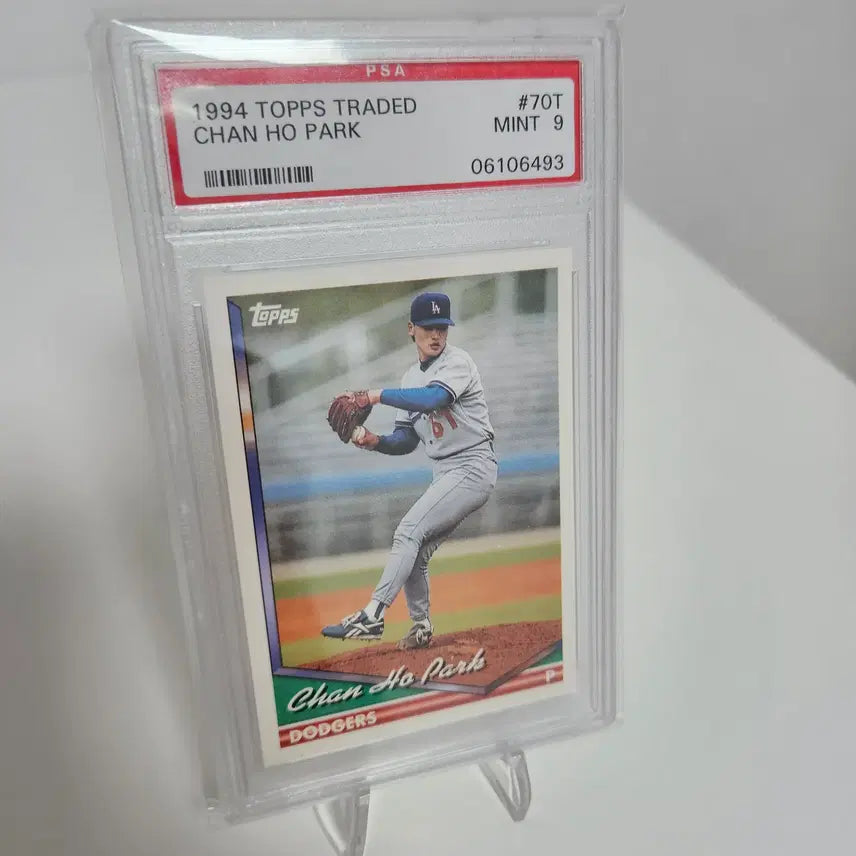 [BUNJANG] 1994 Topps Traded Park Chan-ho PSA 9 Card / 1994 탑스 트레이디드 박찬호 PSA9 카드