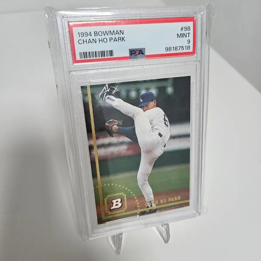 [BUNJANG] 1994 Bowman Park Chan-Ho PSA 9 Baseball Card / 1994 바우만 박찬호 PSA9 카드