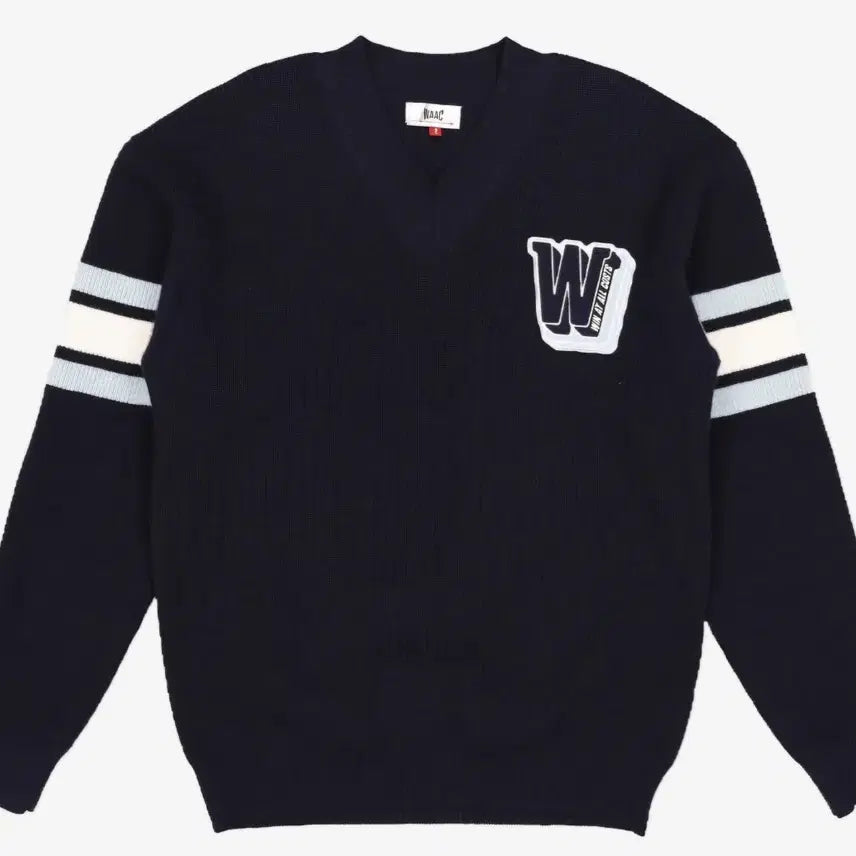 [BUNJANG] WAAC V-Neck Knit Sweater / WAAC 골프웨어 브이넥 니트 팝니다. 정가35만원