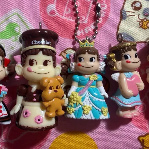 [BUNJANG] Peko-chan Figure 5-Piece Bundle Set / (일괄판매)페코짱 피규어 5종 세트