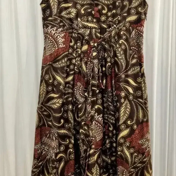[BUNJANG] Max Mara Weekend Pattern V-Neck Dress / 막스마라 위켄드 패턴 브이넥 원피스