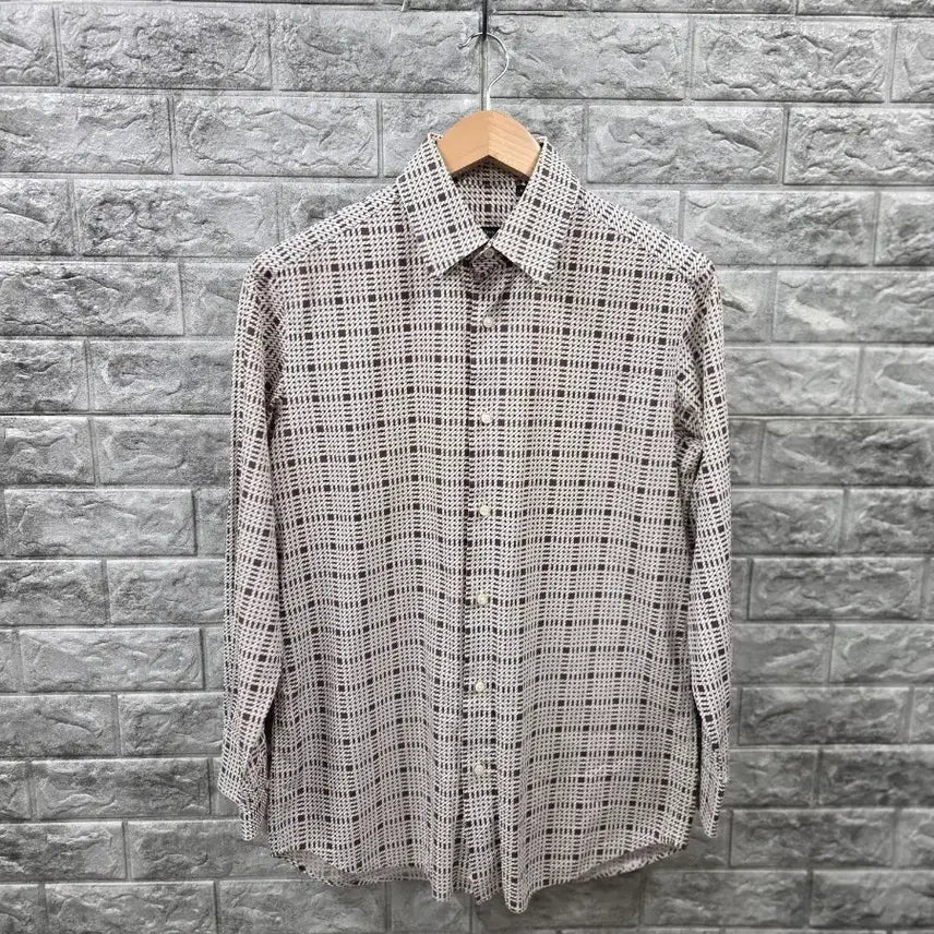 [BUNJANG] Hugo Boss Plaid Shirt Size 100 / 정품 휴고보스 격자무늬 셔츠  사이즈 100  상태 아주 좋아요